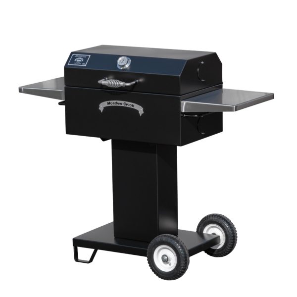 Meadow Creek PG25 Patio Grill With Optional Stainless Steel Shelves