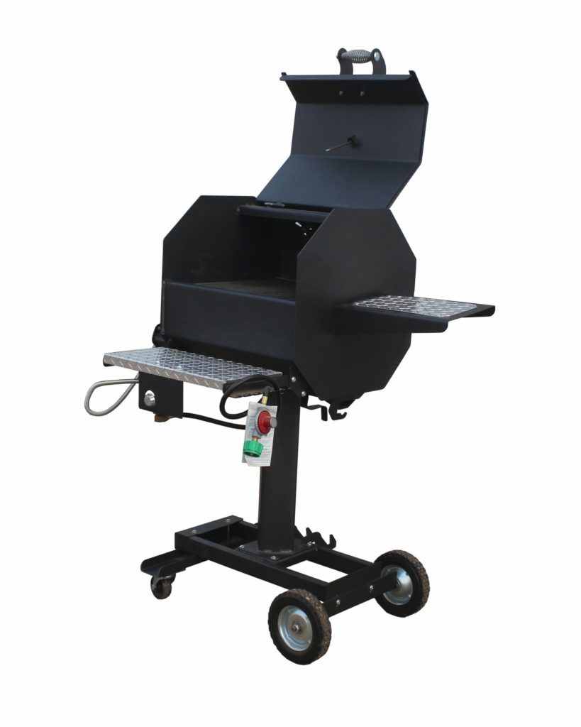 R&V Works 20″ Smokin’ Cajun Gas Grill Grillbillies BBQ