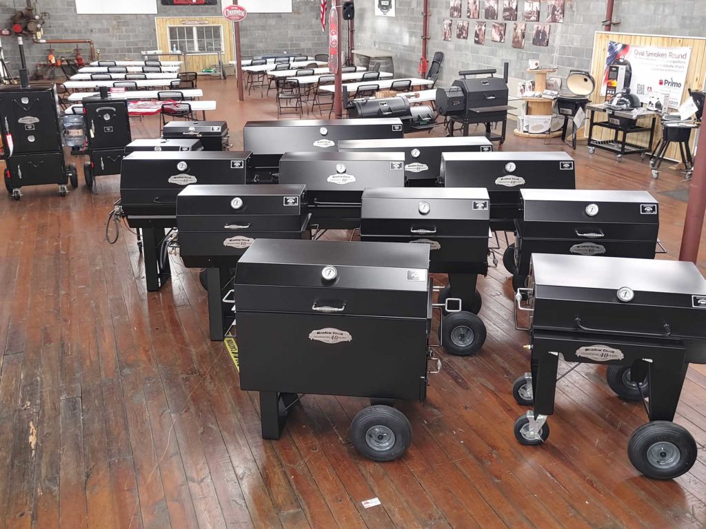 Meadow Creek grills and smokers in stock