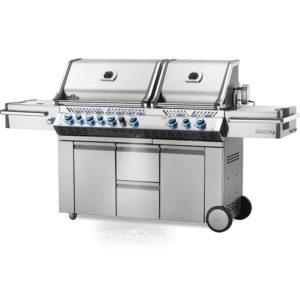 Napoleon Prestige PRO™ 825 RSBI Gas Grill with Power Side Burner, Infrared Rear & Bottom Burners