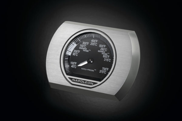 Napoleon Rogue® Series Gas Grill Features - ACCU-PROBE™ Temperature Gauge