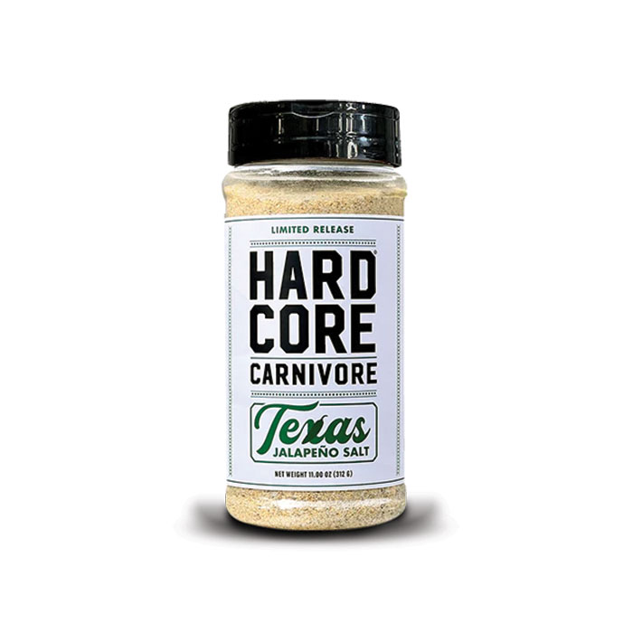 Hardcore Carnivore Texas Jalapeño Salt Seasoning