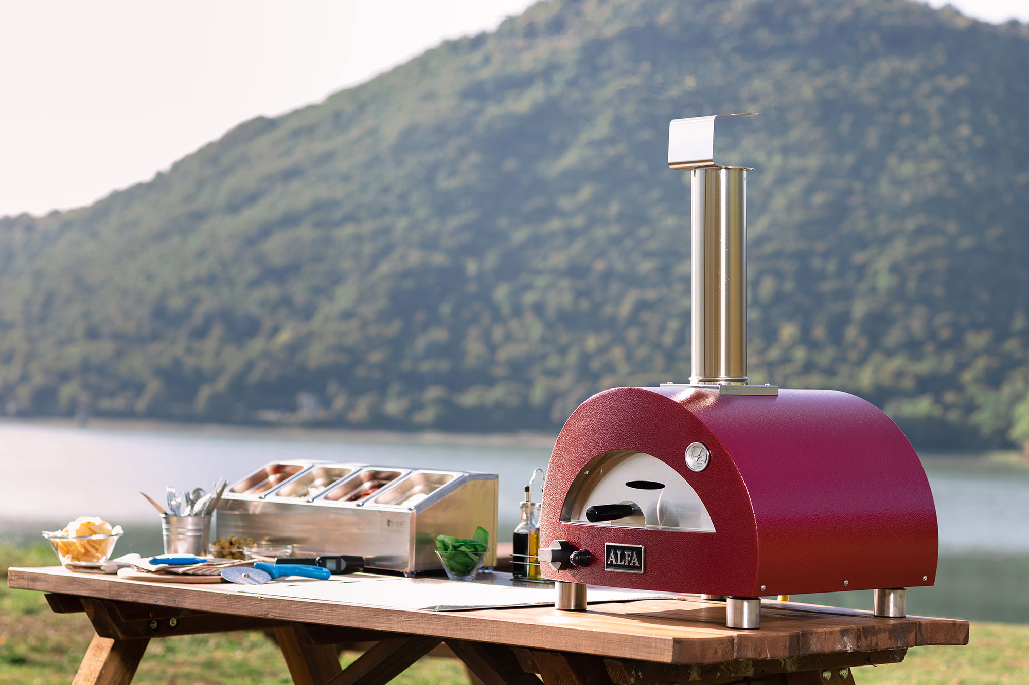 Alfa “Moderno Pizza Oven - Grillbillies