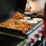 Camp Chef 4-Burner Portable Flat Top 600 Grill and Griddle Lifestyle