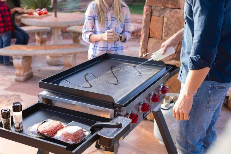 Flat Top For Outdoor Grill