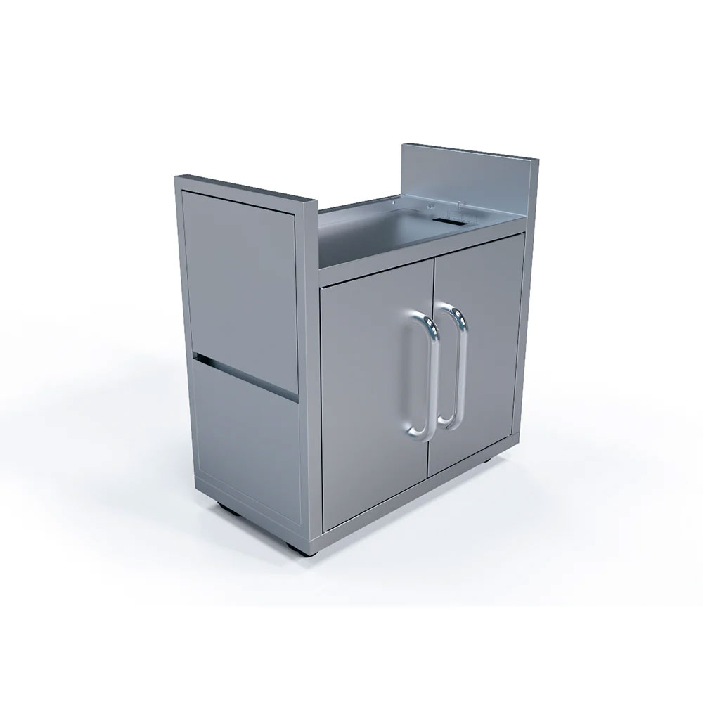 Le Griddle Freestanding Cart for 2-Burner Ranch Hand Griddles