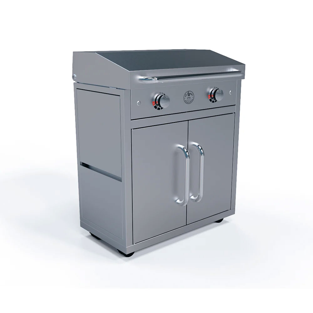 Le Griddle Freestanding Cart for 2-Burner Ranch Hand Griddles