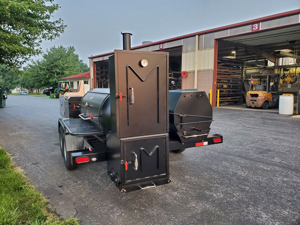 Meadow Creek TS250 Custom Trailer With 4-Bowl Stainless Steel Sink