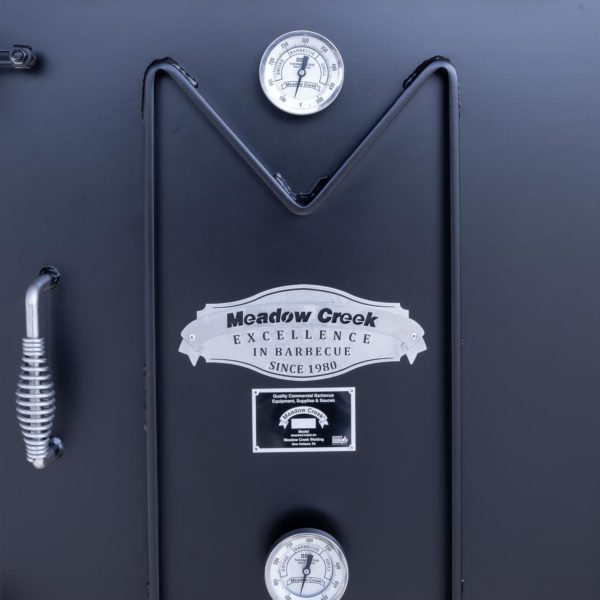 Stainless Steel Calibratable Thermometers on BX50 Box Smoker