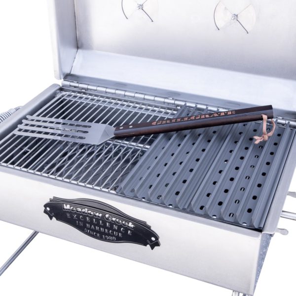 GrillGrates on SK23 Steak Grill With Optional Stainless Steel Body
