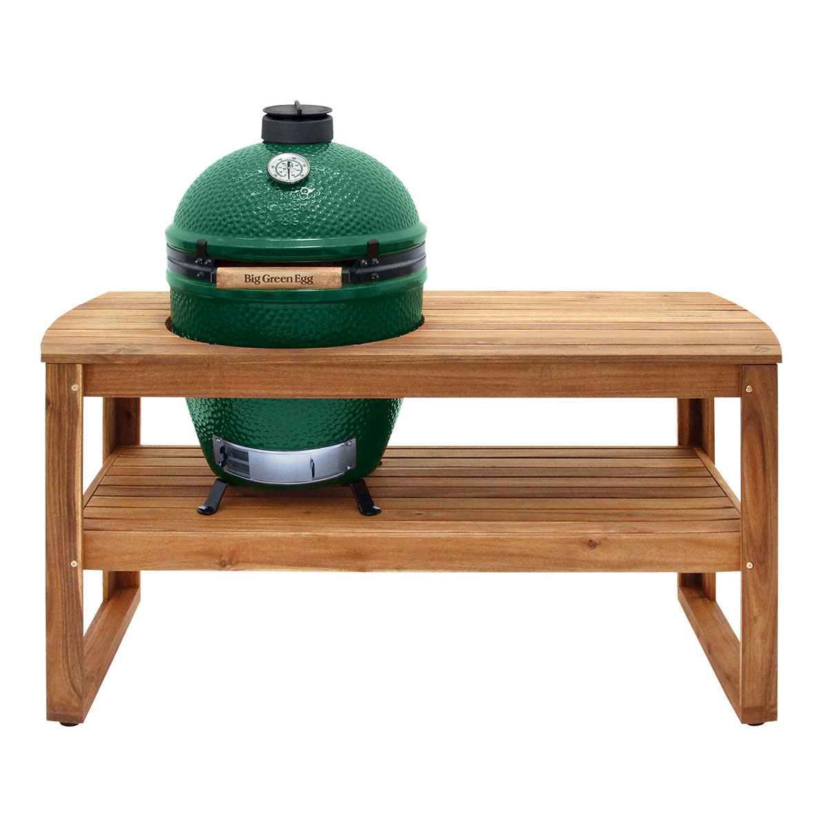 Solid Acacia Hardwood Table for Large EGG - No Casters