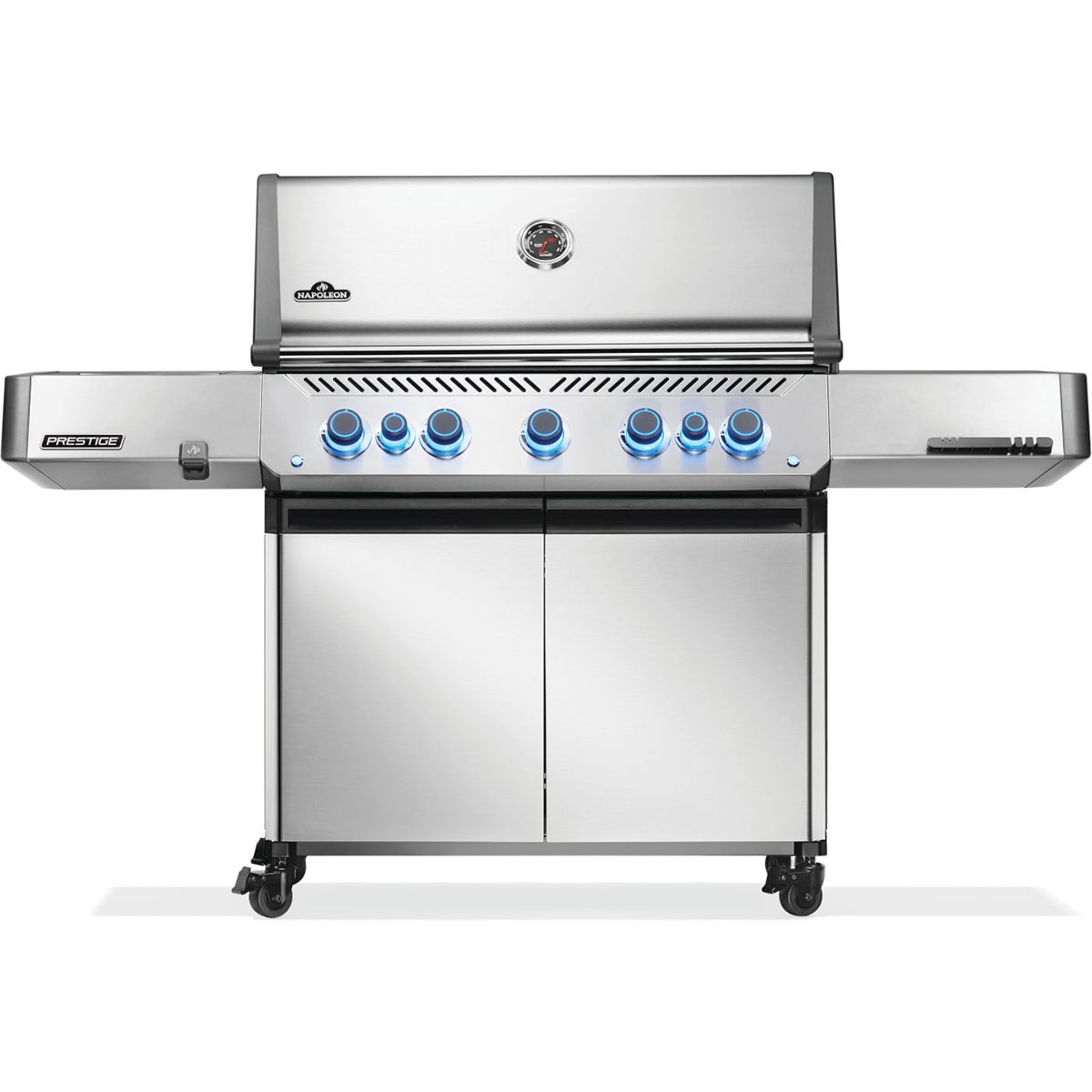 Napoleon Prestige® 665 EVO RSIB Gas Grill with Infrared Side & Rear Burner - Stainless Steel