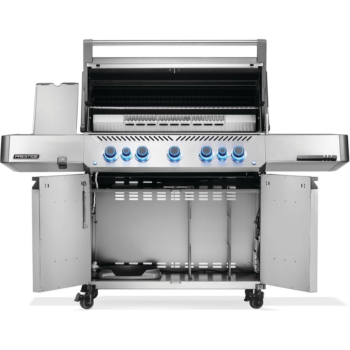 Napoleon Prestige® 665 EVO RSIB Gas Grill with Infrared Side & Rear Burner - Stainless Steel