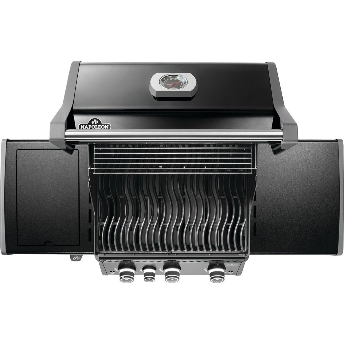 Napoleon Rogue® PRO 425 SIB Gas Grill with Infrared Side Burners - Black