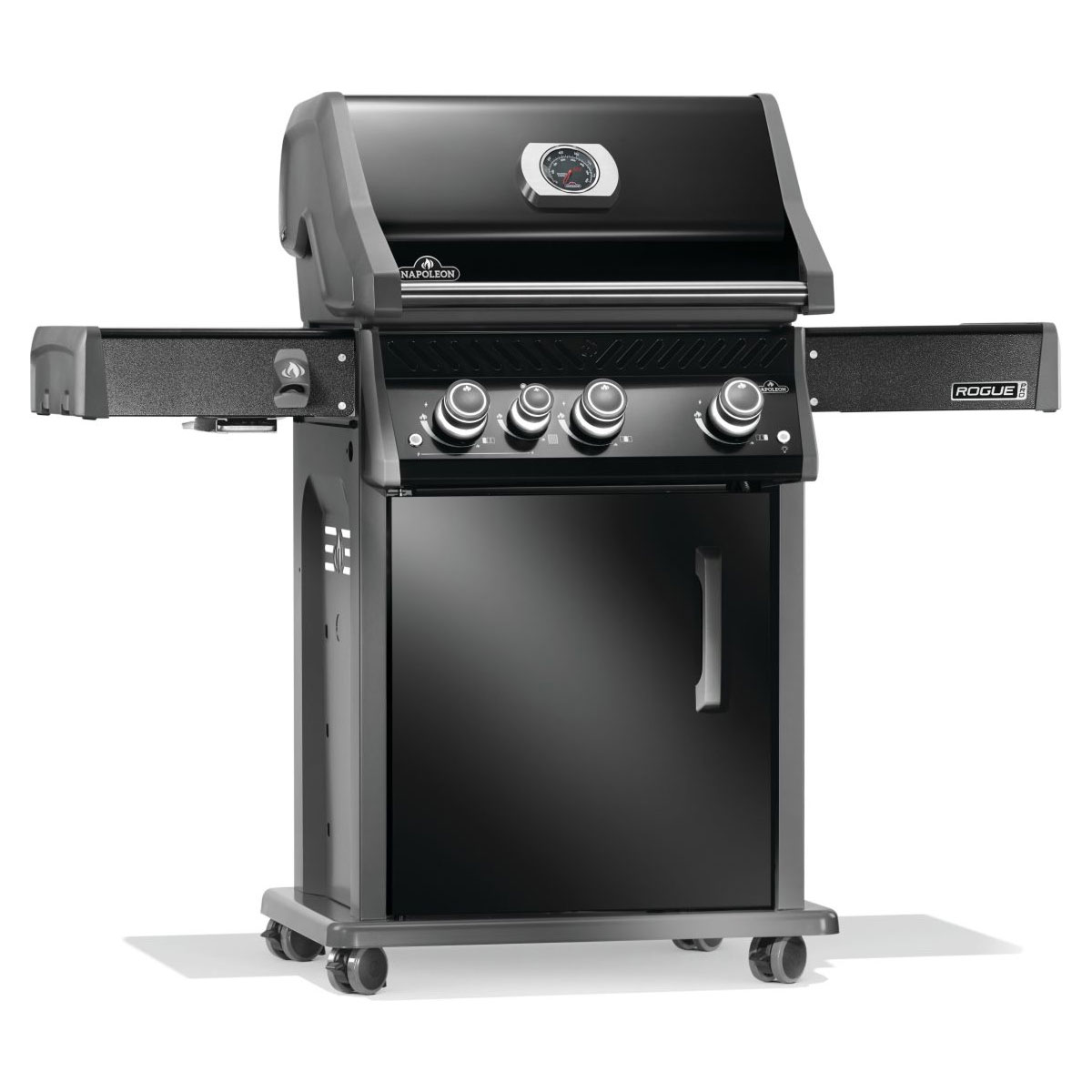 Napoleon Rogue® PRO 425 SIB Gas Grill with Infrared Side Burners - Black