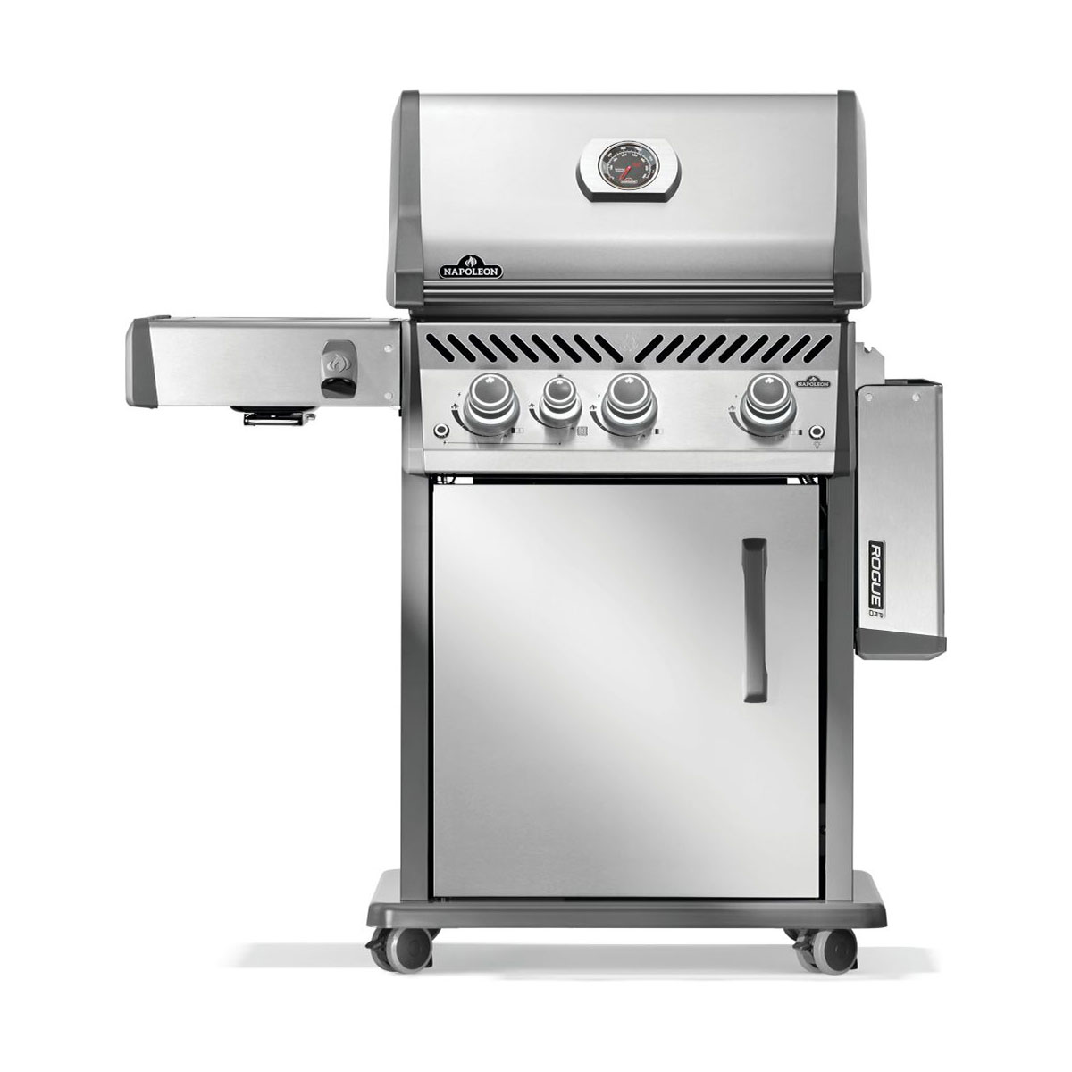 Napoleon Rogue® PRO 425 SIB Gas Grill with Infrared Side Burners - Stainless Steel