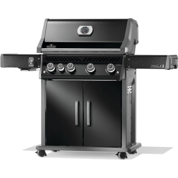 Napoleon Rogue® PRO 525 SIB Propane Gas Grill with Infrared Side Burners - Black