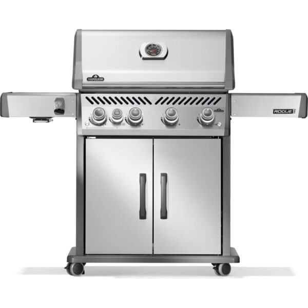 Napoleon Rogue® PRO 525 SIB Propane Gas Grill with Infrared Side Burners - Stainless Steel