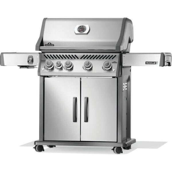 Napoleon Rogue® PRO 525 SIB Propane Gas Grill with Infrared Side Burners - Stainless Steel