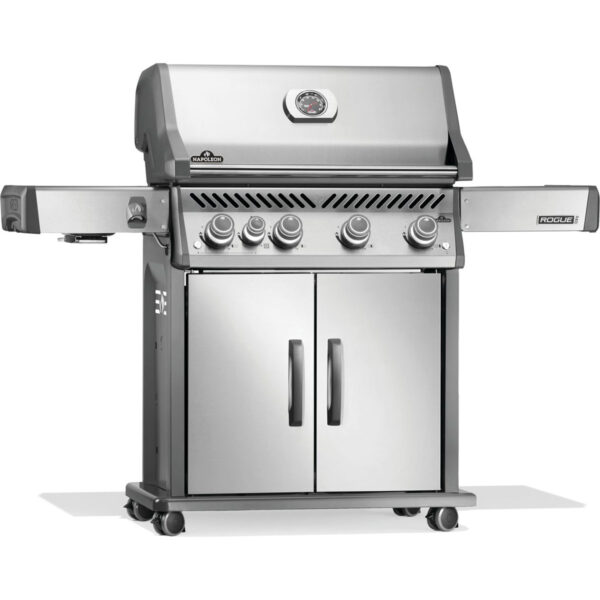 Napoleon Rogue® PRO 525 SIB Propane Gas Grill with Infrared Side Burners - Stainless Steel