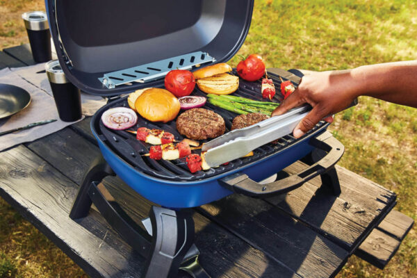 Napoleon TravelQ™ 240 Portable Propane Gas Grill – Blue