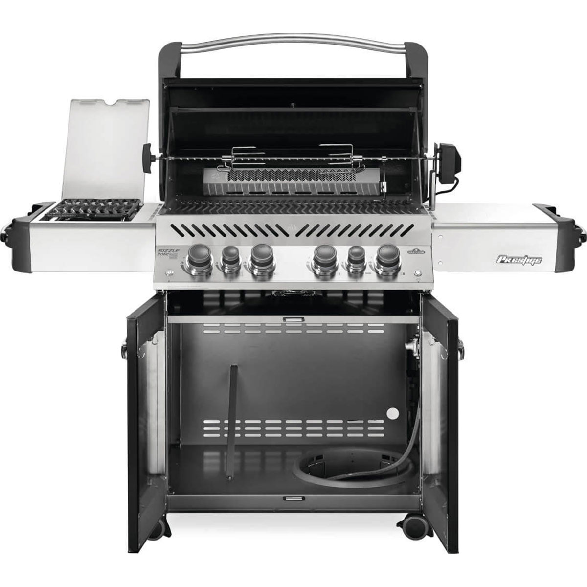 Napoleon Prestige® 500 RSIB Gas Grills with Infrared Side & Rear Burners – Black
