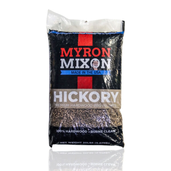 Myron Mixon Hickory Premium Hardwood BBQ Pellets