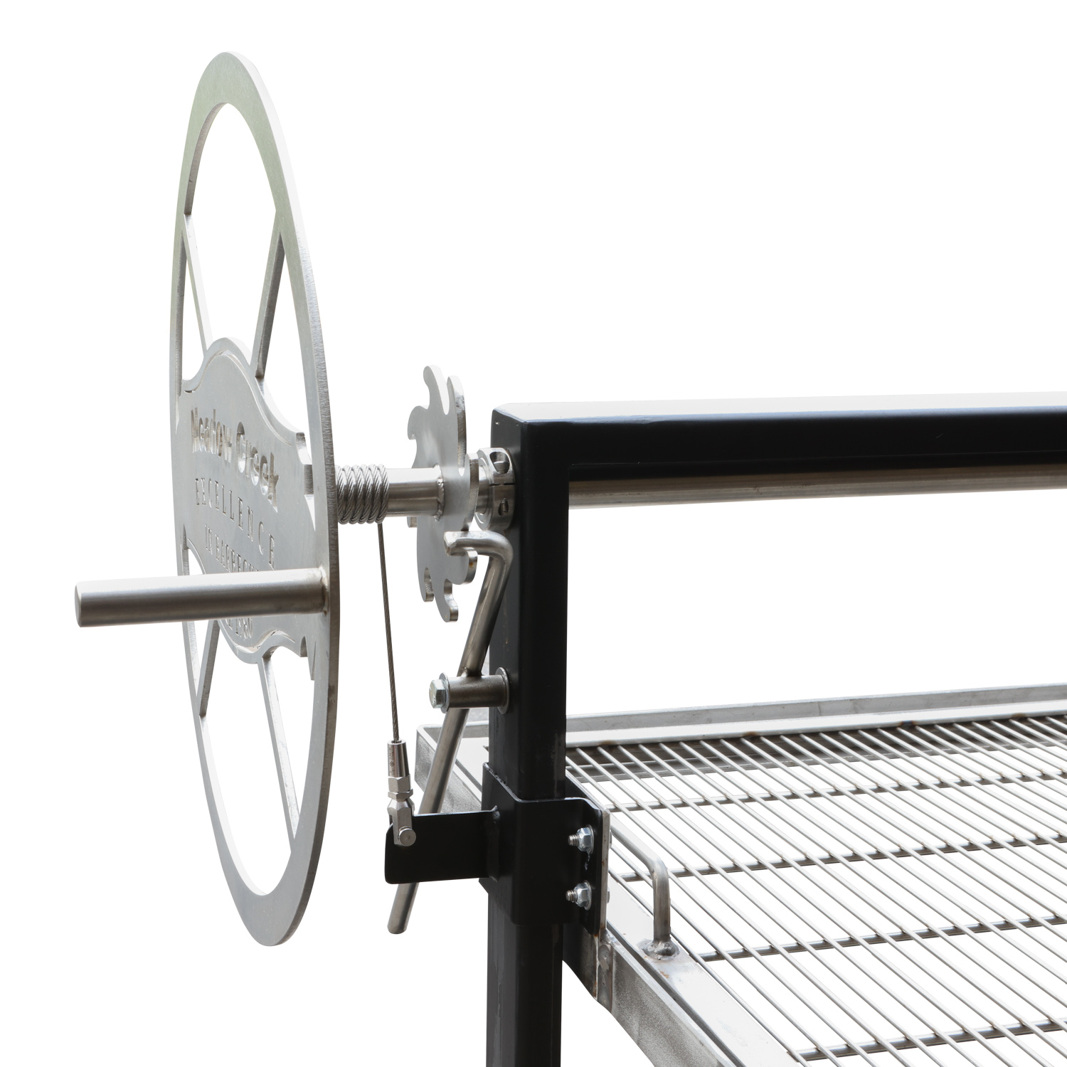 Locking Crank Mechanism on Meadow Creek SMFP34 Fire Pit