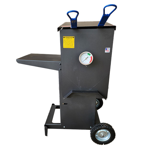 R&V Works FF2S-ST 6 Gallon 2-Basket Fryer With Stand