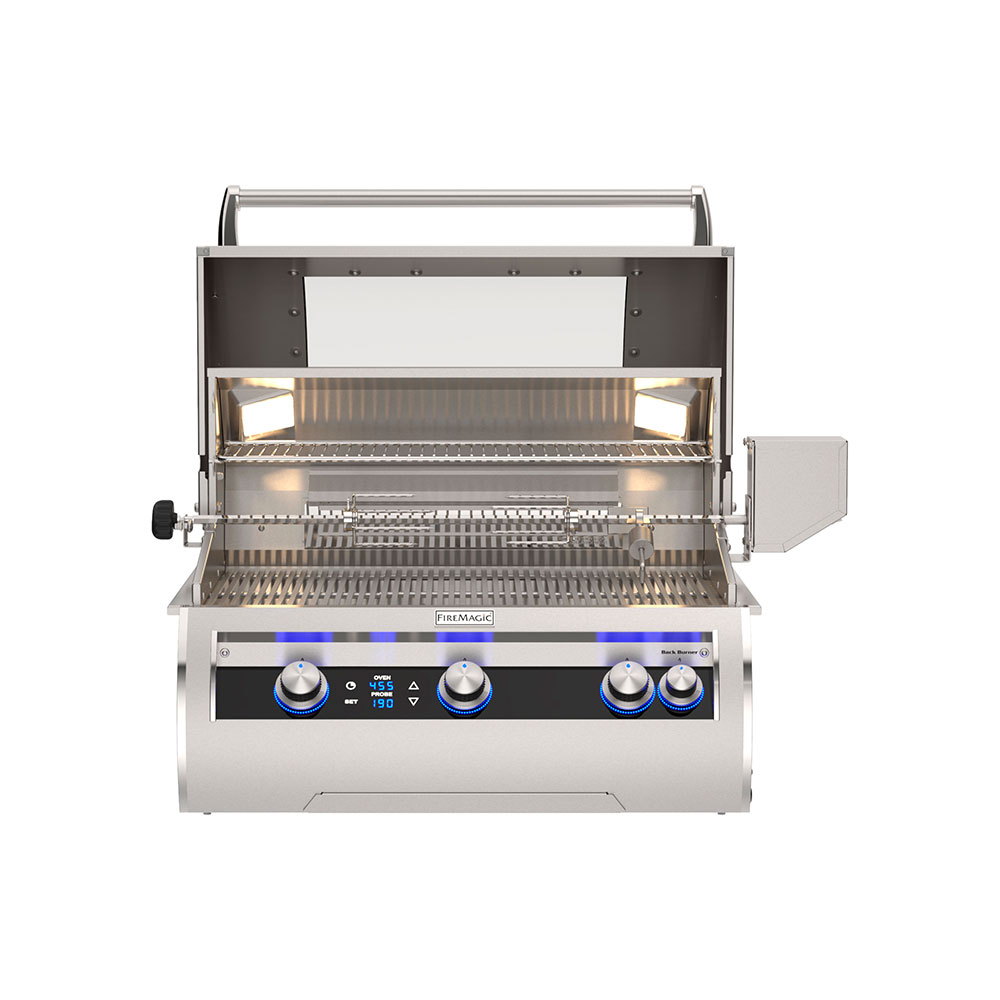 Fire Magic® 34" Echelon E660i Built-In Gas Grill With Digital Thermometer, With Magic View Window