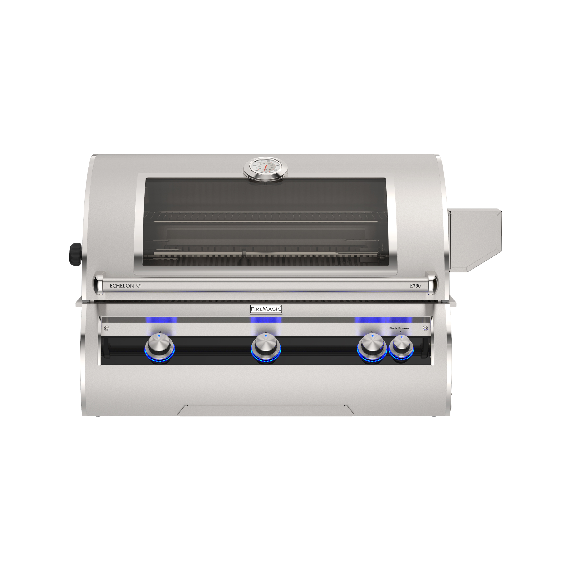 Fire Magic® 40" Echelon E790i Built-In Gas Grill With Analog Thermometer, With Magic View Window