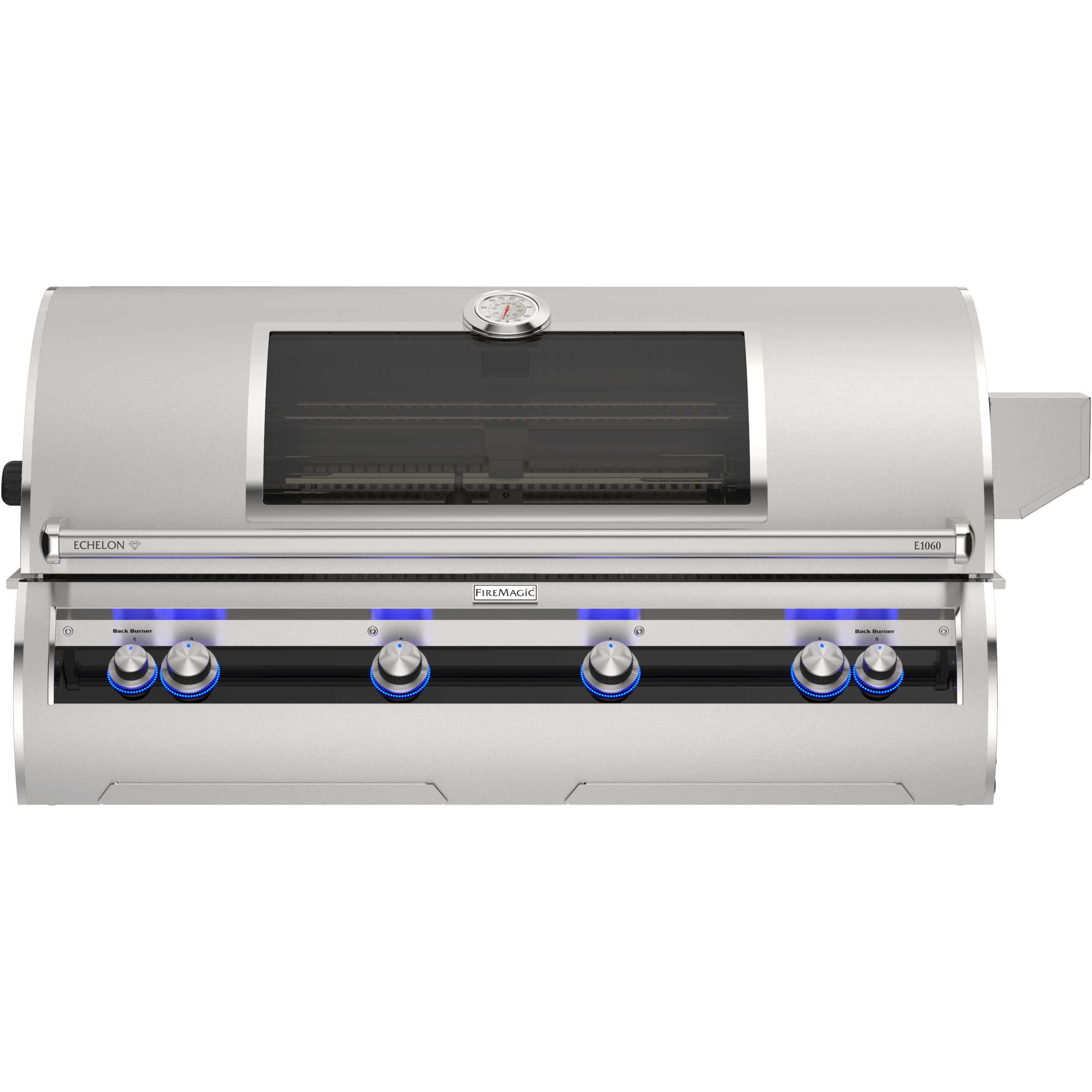 Fire Magic® 52" Echelon E1060i Built-In Gas Grill With Analog Thermometer With Magic View Window