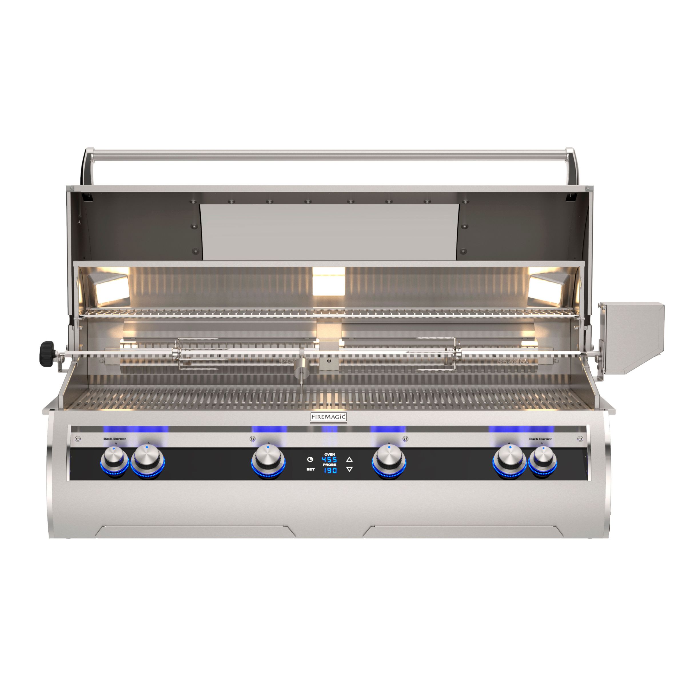 Fire Magic® 52" Echelon E1060i Built-In Gas Grill With Digital Thermometer With Window