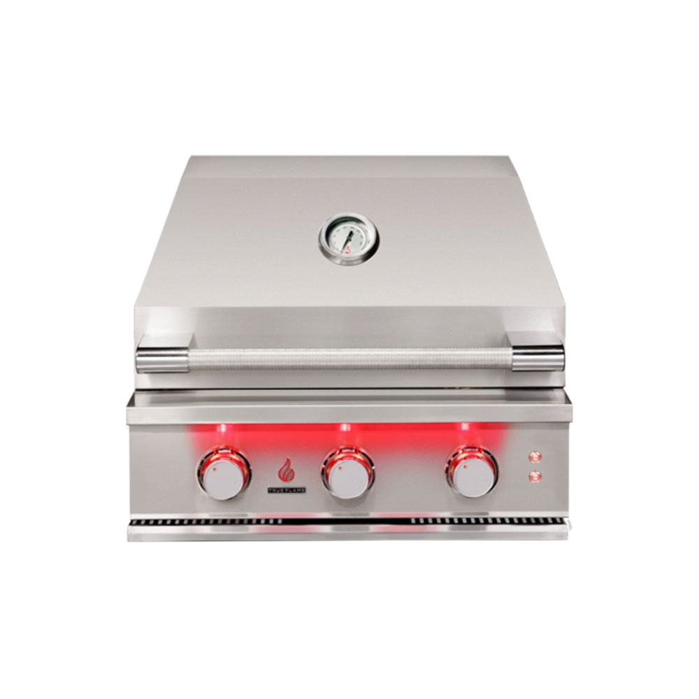 True Flame 25" Stainless Steel Built-In Gas Grill