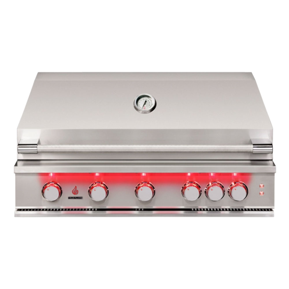 True Flame 40" Stainless Steel Built-In Gas Grill
