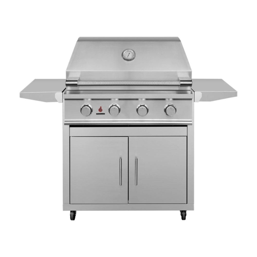 True Flame E Series 32" Stainless Steel Freestanding Gas Grill