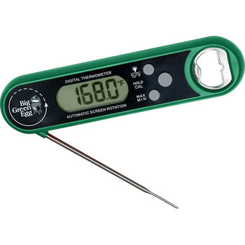 Big Green Egg Instant Read Digital Food Thermometer With Bottle Opener
