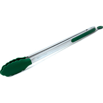 Big Green Egg 16" Stainless Steel Silicone-Tipped BBQ Tongs