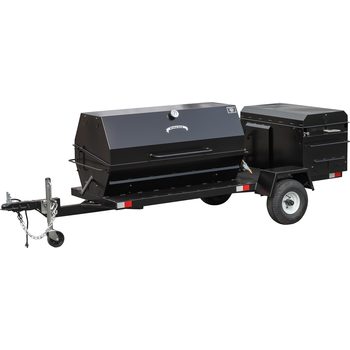 Caterer's Delight Trailer With Gas Pig Roaster