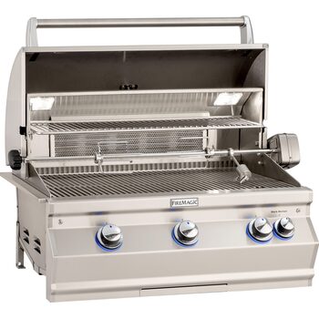 Fire Magic® 34" Aurora A540i Built-In Gas Grill With Analog Thermometer, With Backburner