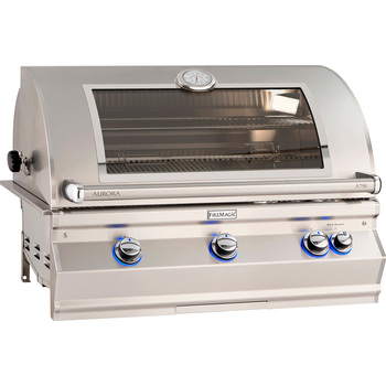 Fire Magic® 40" Aurora A790i Built-In Gas Grill With Analog Thermometer, With Window, With Backburner