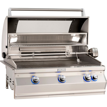 Fire Magic® 40" Aurora A790i Built-In Gas Grill With Analog Thermometer, With Window, With Backburner