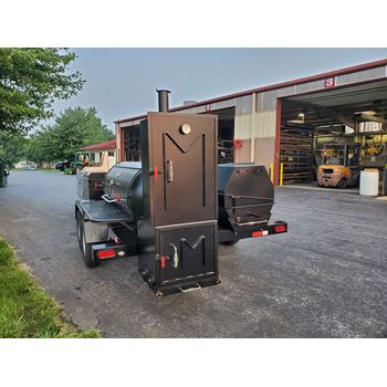 Meadow Creek TS250 Custom Trailer With 4-Bowl Stainless Steel Sink