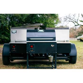Myron Mixon BARQ-H2O Pellet Smoker - Powered by Smokin' Brothers