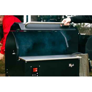 Myron Mixon BARQ-H2O Pellet Smoker - Powered by Smokin' Brothers