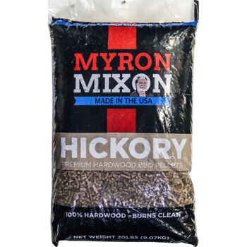 Myron Mixon Hickory Premium Hardwood BBQ Pellets