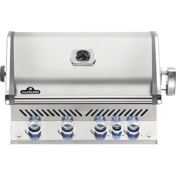 Built-in Prestige PRO™ 500 RB Gas Grill Head with Infrared Rear Burner – Stainless Steel