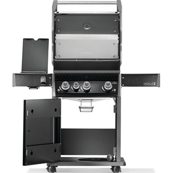 Napoleon Rogue® PRO 425 SIB Gas Grill with Infrared Side Burners - Black