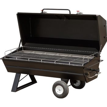 PR72 Charcoal Pig Roaster With Optional Doors in Lid and Charcoal Pullout