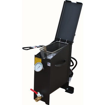 R&V Works FF1R 2.5 Gallon 1-Basket Fryer – No Stand